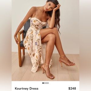 Reformation Kourtney dress